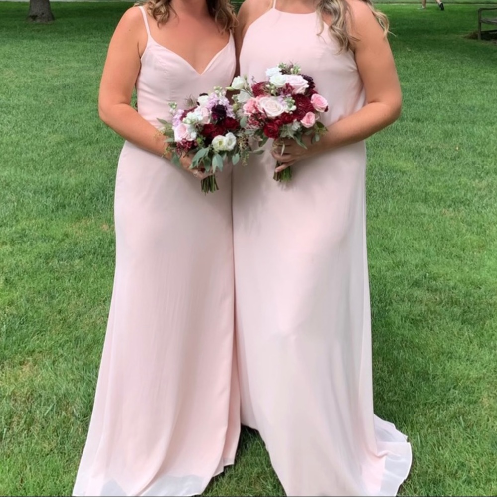 Hailey Paige Bridesmaid Dress 5807 - Blush